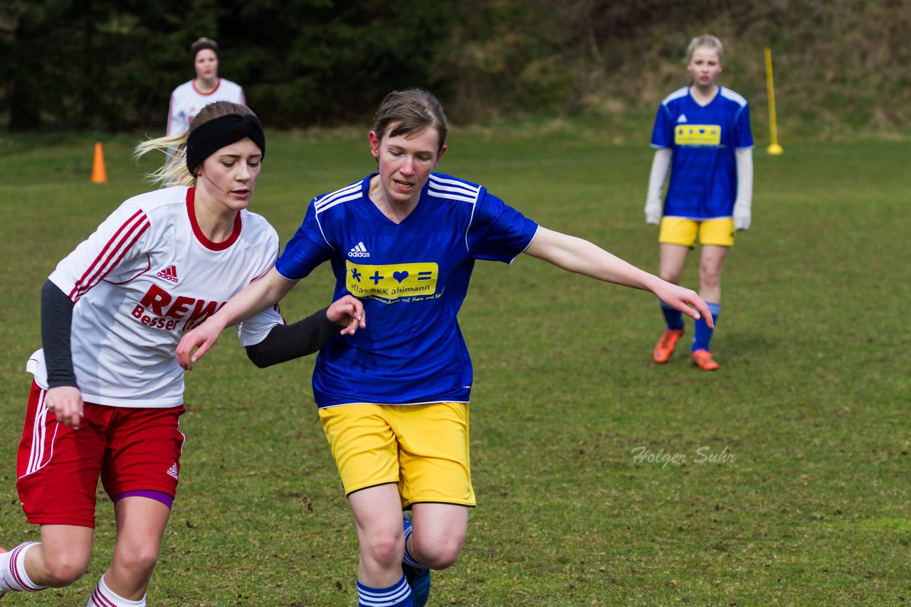 Bild 142 - B-Juniorinnen Tus Tensfeld - TSV Gnutz o.W. : Ergebnis: 1:3